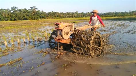 Gunakan Roda Dobel Traktor Sawah Quick G3000 Saat Proses Olah Tanah