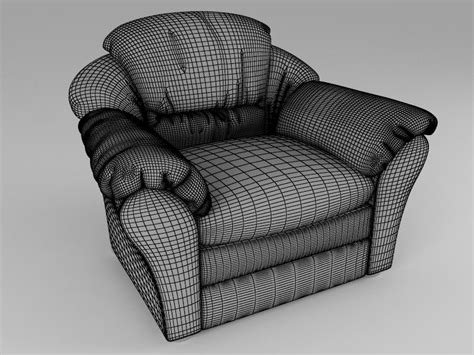 Armchair 3d Model 3 Max Free3d