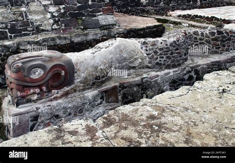 Las ruinas de la Gran Pirámide o Templo Mayor El templo principal de