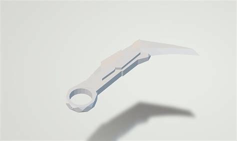 Prime Karambit 3d Model 3d Printable Cgtrader