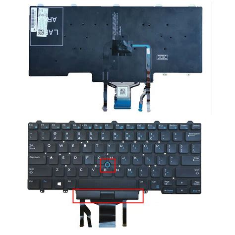 Dell Replacement Keyboard For Latitude E E E E E Us