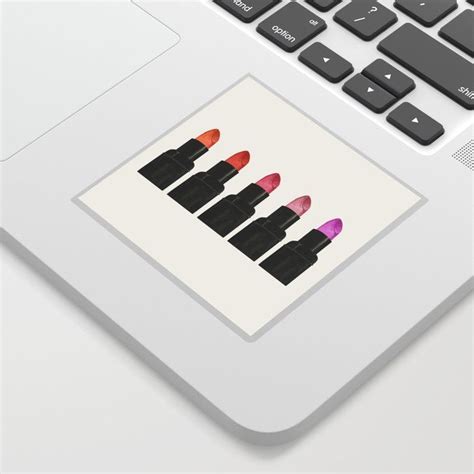 Lipstick Sticker Lipstick Stickers Lipsticks Decals