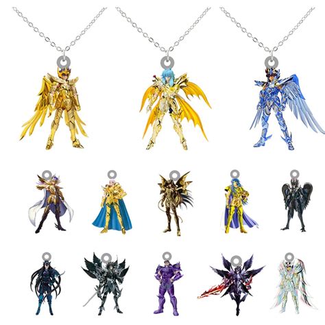 Colar Cordão Cavaleiros do Zodiaco Saint Seiya Shiryu Hyoga Shaka Shun