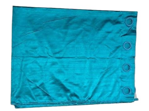 Polyester Loop Blue Plain Window Curtain Size 6x3 Feet At Rs 170