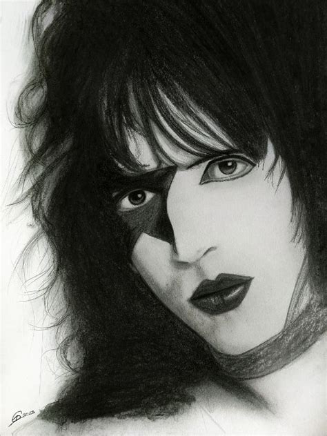 Paul Stanley Fanart Light Works Drawings Illustration