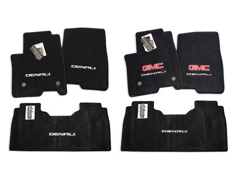 GMC Sierra And Sierra Denali Floor Mats 2019 2024 Premium Upgrade