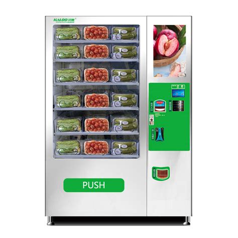 Fresh Fruit Vending Machine With Elevator Haloo