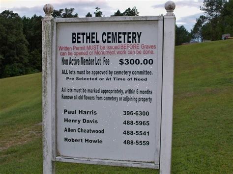 Bethel Cemetery In Delta Alabama Find A Grave Cemetery