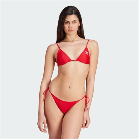 Adidas Adicolor Triangle Bikini Red Adidas Deutschland