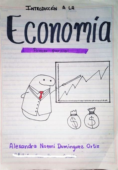 Idea De Portada Florkofcows En Clases De Economia Caratulas