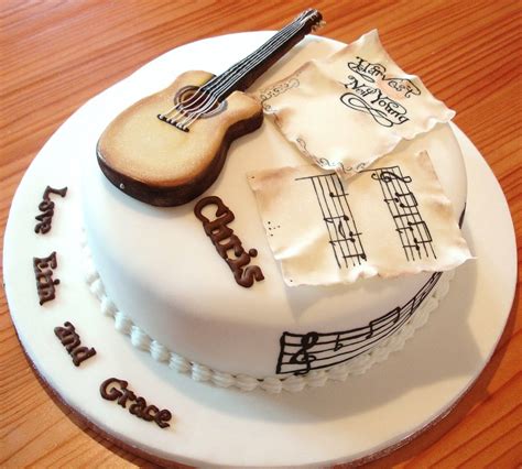 Guitar Music Cake Decorating Cake Music Cakes