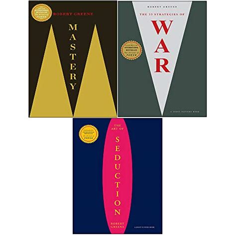 Robert Greene Collection 3 Books Set Art Of Seduction The 33 Strategies Of War Mastery By