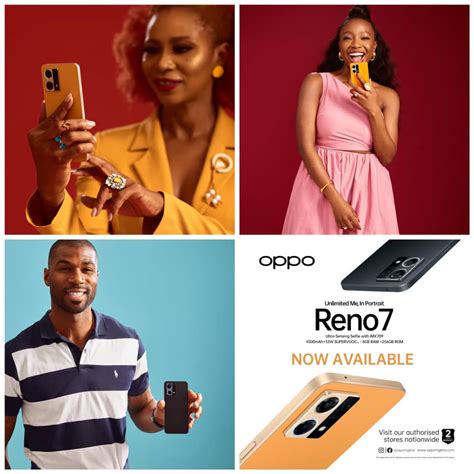 OPPO Reno 7 The Portrait Expert Now Available Nationwide In Nigeria