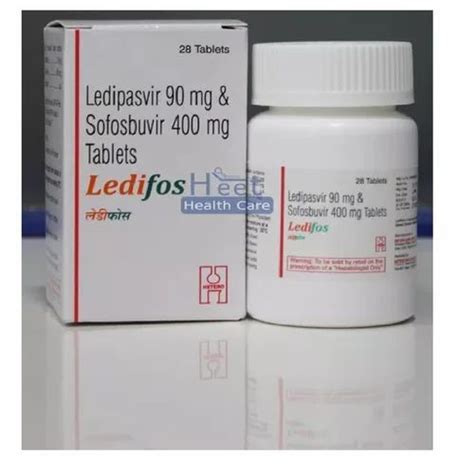 Ledipasvir Mg Sofosbuvir Mg Tablets At Rs Bottle