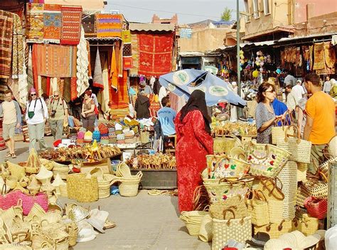 Le Marché De La Médina à Marrakech Marchés Souks Médina