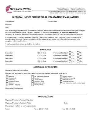 Fillable Online Physician Statement Form Fax Email Print Pdffiller