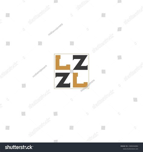 Alphabet Letters Monogram Icon Logo Of Zl Lz Royalty Free Stock