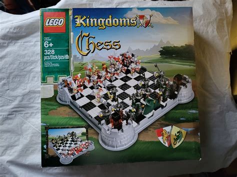 Rare Lego Gear Kingdoms Chess Set 853373 New And Sealed Shelf Wear See Photos 673419174923 Ebay