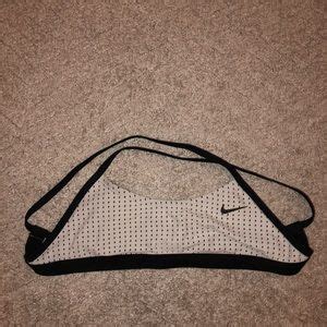 Nike Swim Nike White And Black Mesh Crossback Bikini Top Poshmark