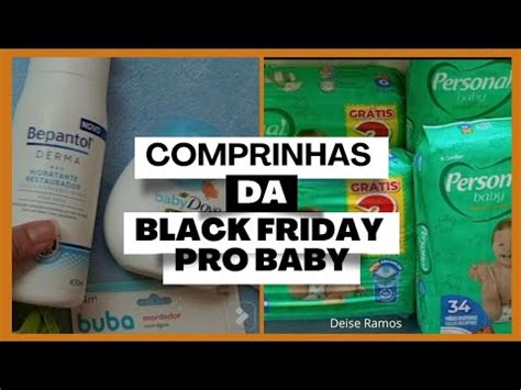 Comprinhas de Higiene do Bebê Ofertas Black Friday Deise Ramos