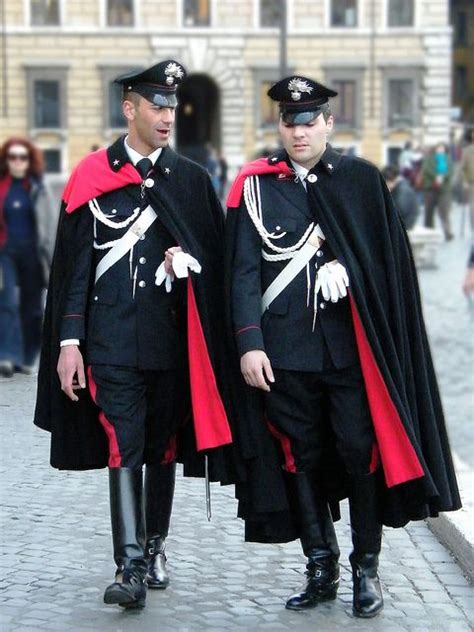 The Italian Carabinieri Police In Capes 7 Photos Alternative