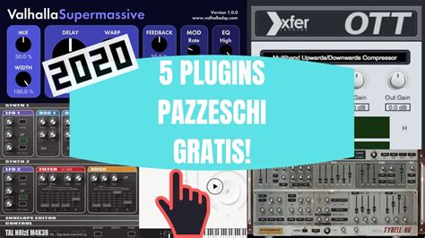 5 Plugins Pazzeschi GRATIS Synths Fx Libraries Perfetti Per La