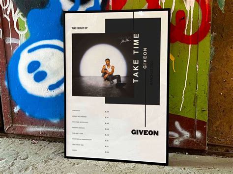 Giveon "Take Time" Album Cover Poster - lylyprint.com