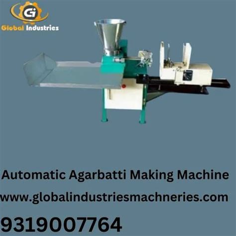 Mild Steel Automatic Agarbatti Making Machine Production Capacity 5