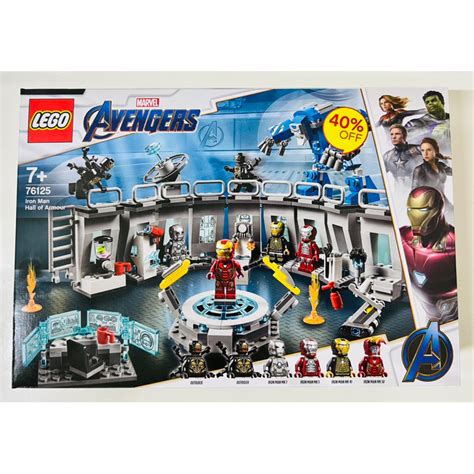 Lego Avengers Iron Man Hall Of Armour 76125 Shopee Malaysia