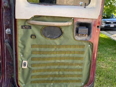 Ford Econoline Back Door Panel Organizer Econoline Van Accessories