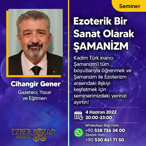 Ezoterik Bir Sanat Olarak Amanizm Ezber Bozan Akademi