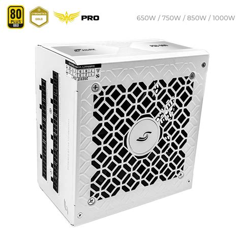 Fuente De Poder Gamer Full Modular PSU 009 White J R Technology