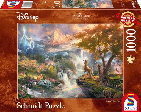 Schmidt Spiele Thomas Kinkade Disney Bambi Teile Puzzle