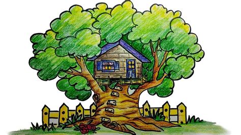 How To Draw A Tree House For Kids - Anything is possible with abcya's ...