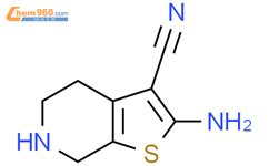 2 Amino 4H 5H 6H 7H Thieno 2 3 C Pyridine 3 Carbonitrile 2 Amino 4H 5H