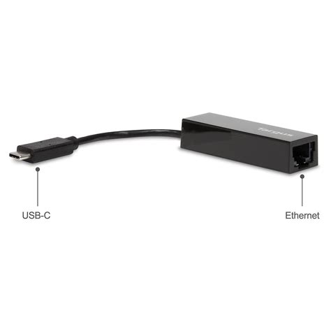 Usb C To Gigabit Ethernet Adapter Black