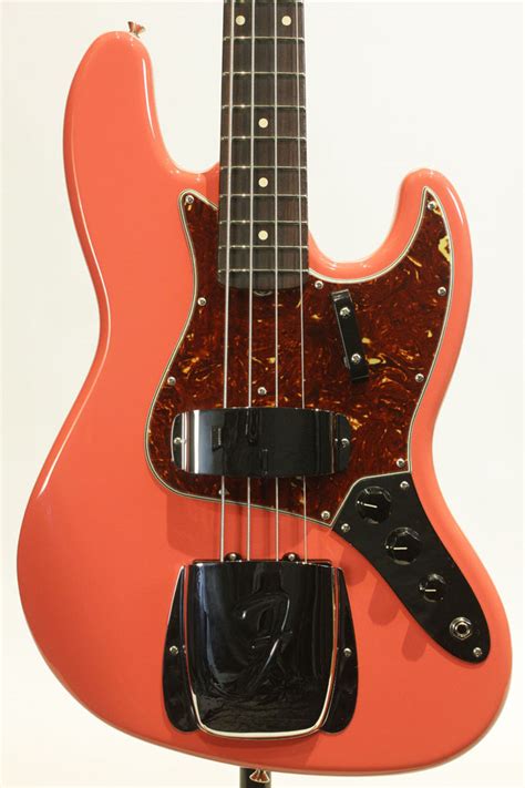 Fender Custom Shop Custom Build Jazz Bass Faded Fiesta Red Nos