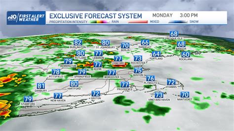 Boston Ma Rain Storm Forecast Live Weather Radar Necn