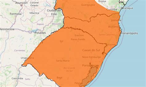 Alerta Laranja Para Tempestade Chuva Raios E Ventania No Paran Sana