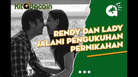 Rendy Kjaernett Dan Lady Jalani Pengukuhan Pernikahan Oleh Pendeta