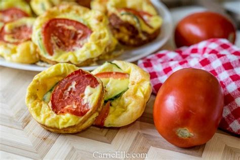 Zucchini Parmesan Egg Muffins 21 Day Fix Weight Watchers Carrie Elle