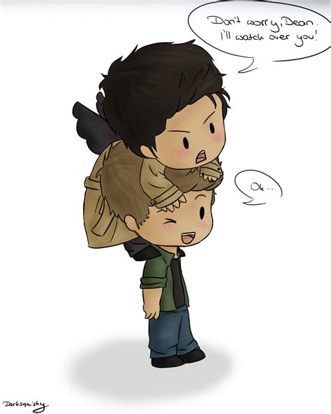 I'll watch over you - Destiel by darksquishy on DeviantArt