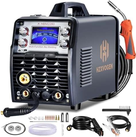 Hzxvogen Aluminum Mig Welder A In Flux Core Gasless Gas Gas Mix