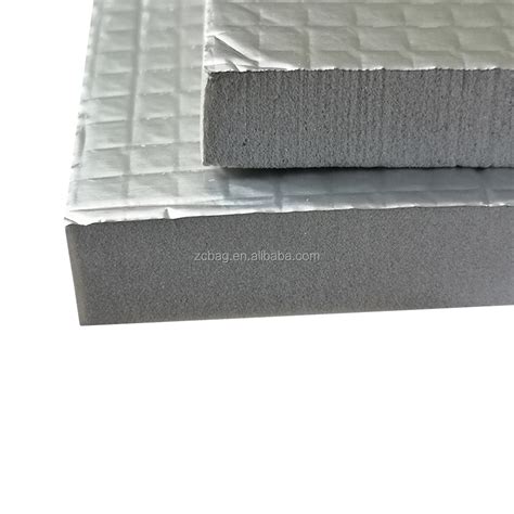 3mm Polyethylene Foam Sheet Mylar Foil Backed Foam Insulation Soundproof Foam Board Heat