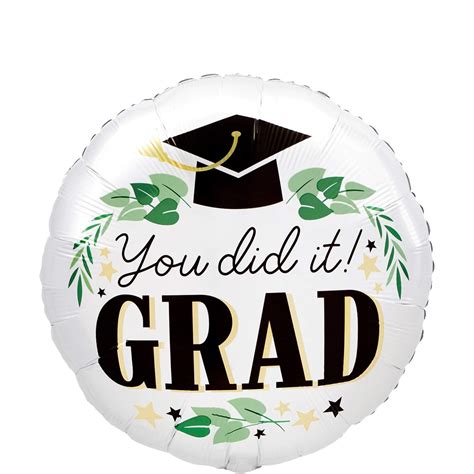 Shop Now You Did It Ivy Grad Foil Balloon 45cm Party Centre Uae 2024