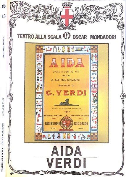 Aida Di Giuseppe Verdi Libro