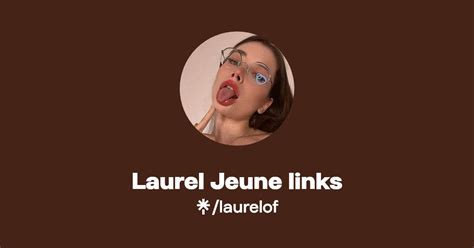 Laurel Jeune Links Twitter Instagram Linktree