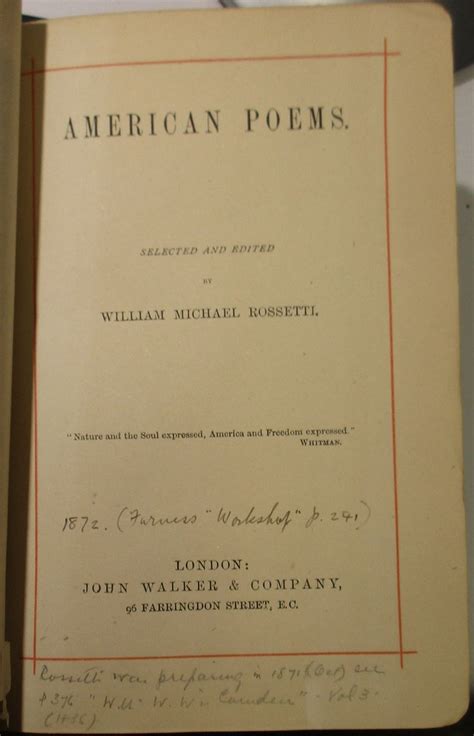 Penn Libraries 811W 1872 3 Title Page All Images From Thi Flickr