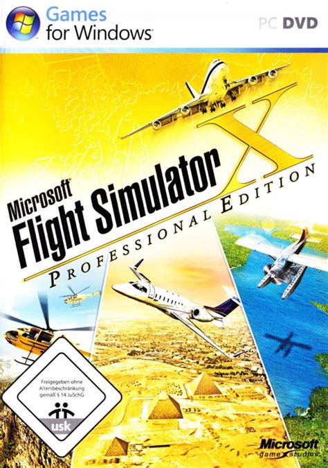 Microsoft Flight Simulator X Deluxe Edition Cover Or Packaging