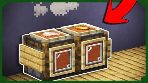 How To Make A Stove In Minecraft Youtube